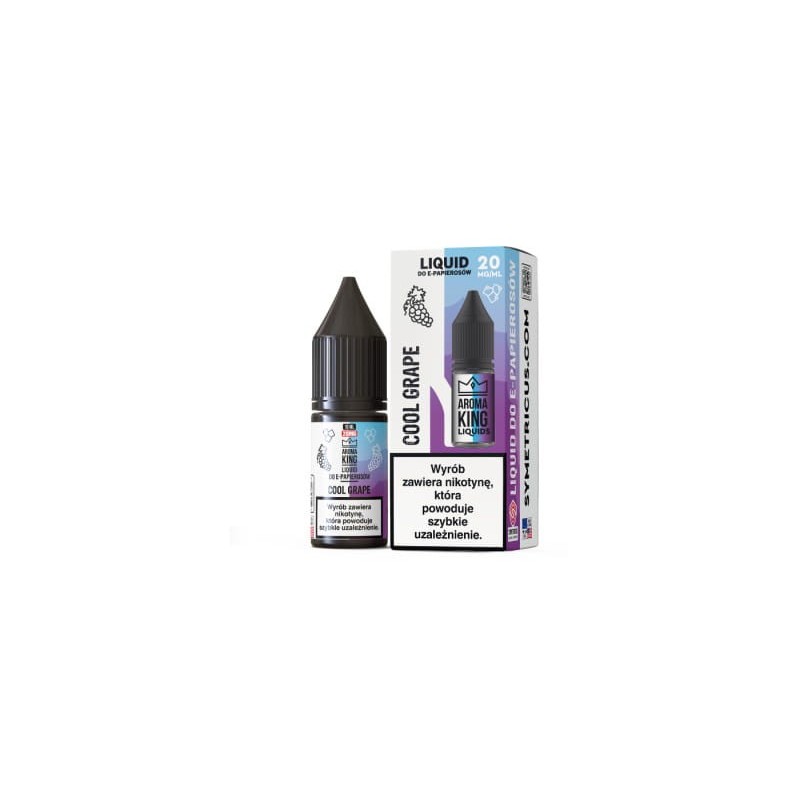 Liquid Aroma King Salt 20 mg 10ml - Cool Grape