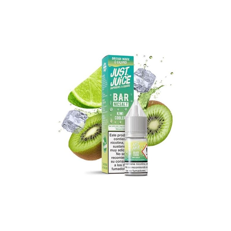 Liquid Just Juice Bar Salts - Kiwi Cooler 20mg 10ml Liquid Just Juice Bar Salts - Kiwi Cooler 20mg 10ml