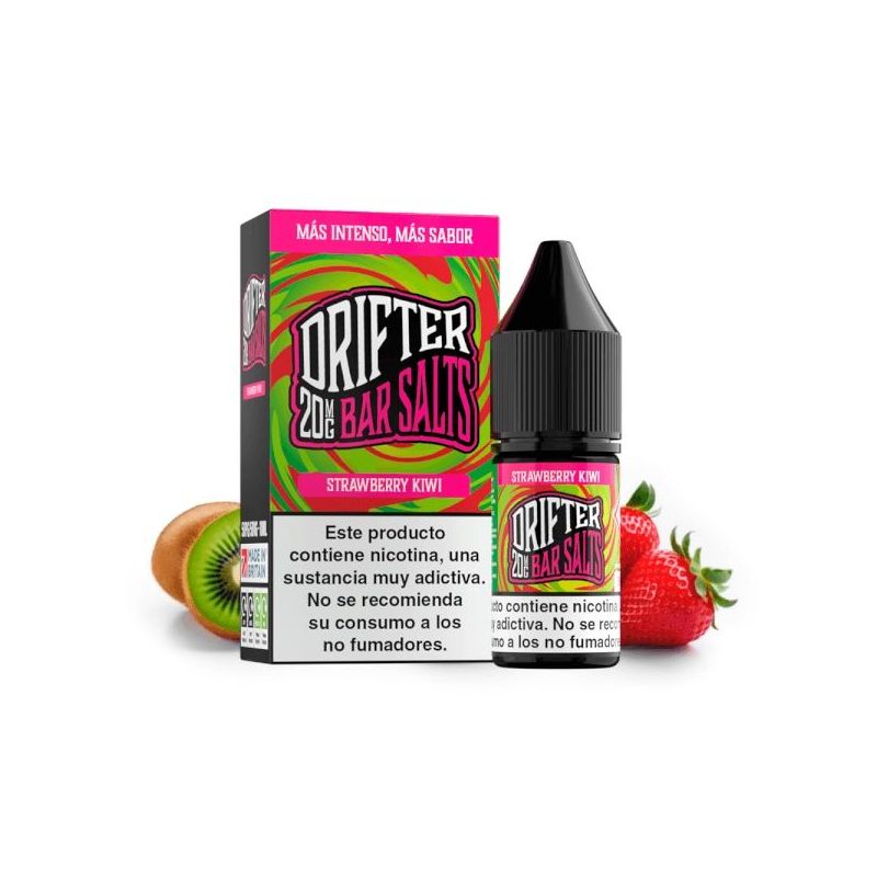 Liquid Drifter Bar Salts Strawberry Kiwi 20mg 10ml Liquid Drifter Bar Salts Strawberry Kiwi 20mg 10ml
