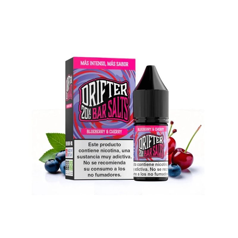 Liquid Drifter Bar Salts Blueberry Cherry 20mg 10ml
