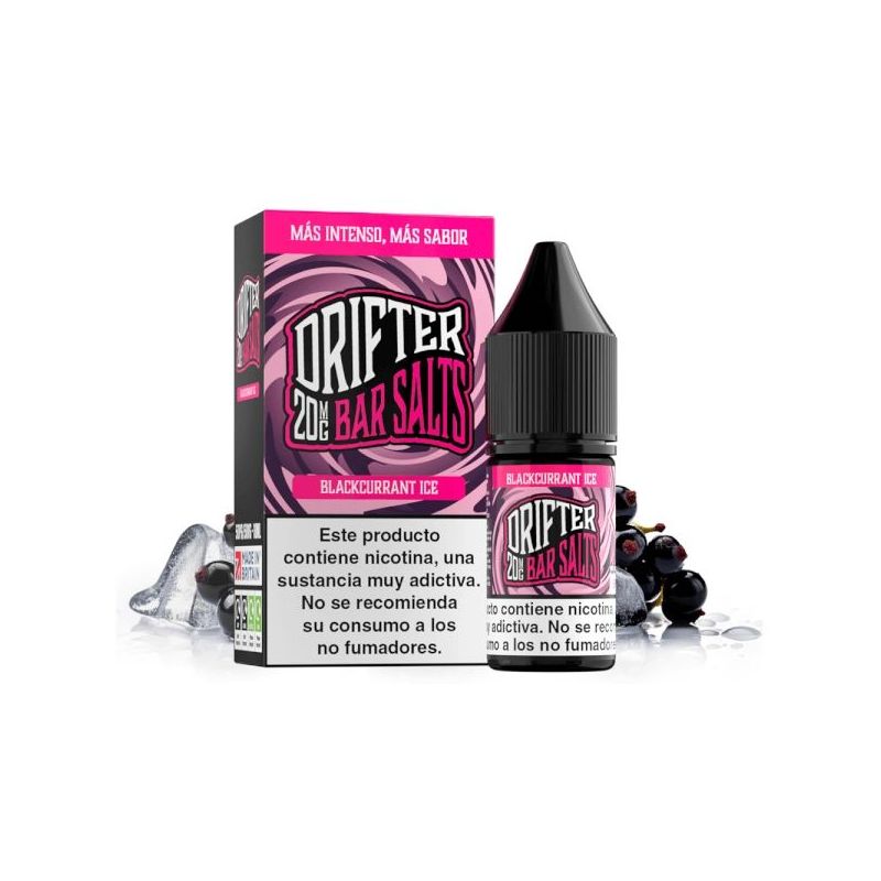 Liquid Drifter Bar Salts Blackcurrant Ice 20mg 10ml