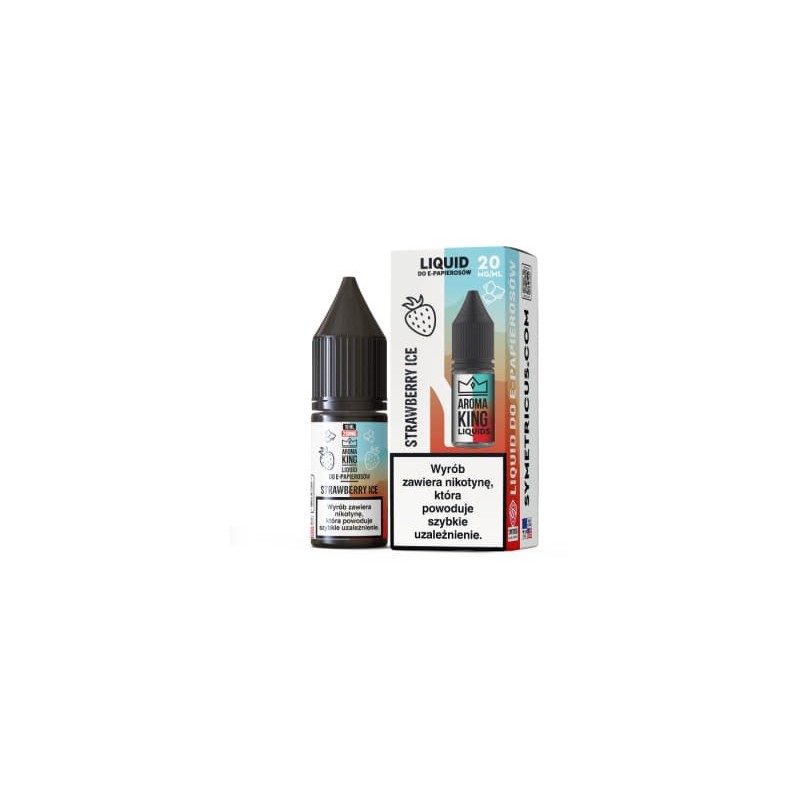 Liquid Aroma King Salt 20 mg 10ml - Strawberry Ice