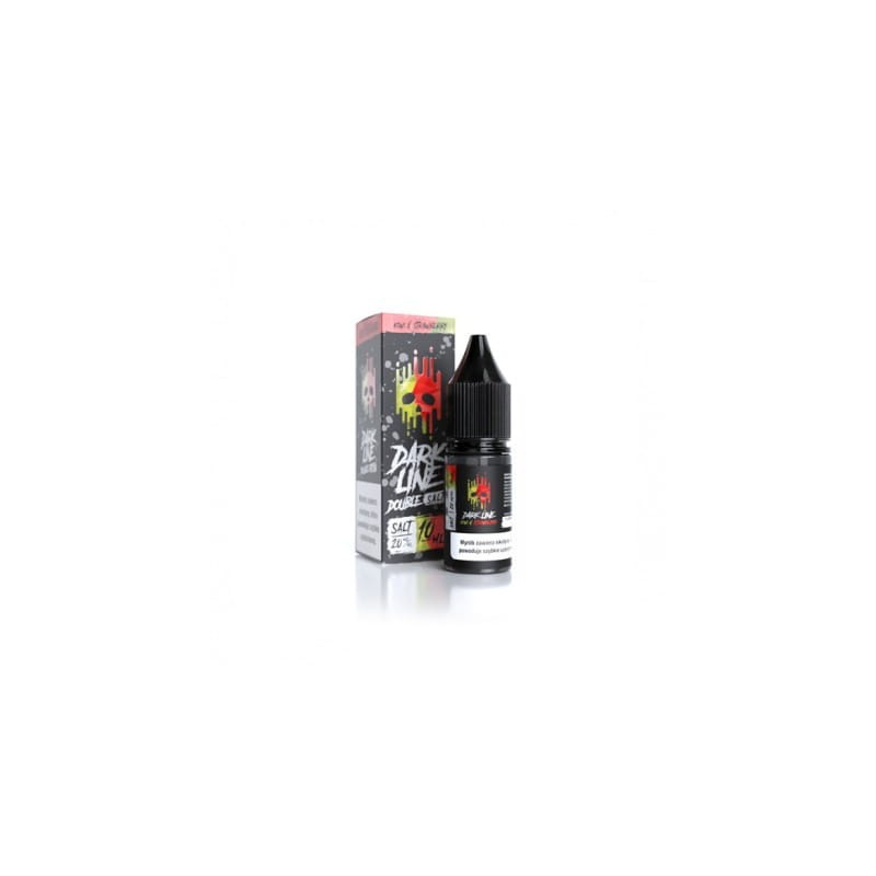 LIQUID DARK LINE DOUBLE SALT 10ml - Kiwi Strawberry 20mg