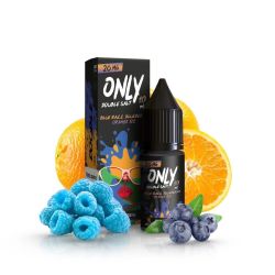Liquid Only Double Salt – Blue Razz Blueberry Orange Ice 20mg 10ml