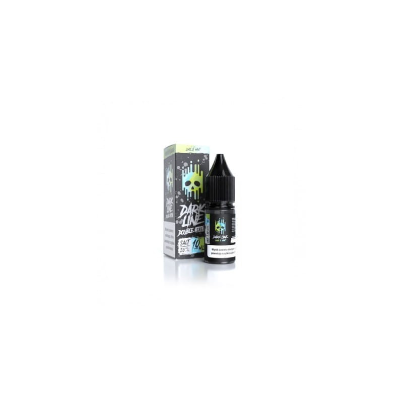 LIQUID DARK LINE DOUBLE SALT 10ml - Lime Mint 20mg LIQUID DARK LINE DOUBLE SALT 10ml - Lime Mint 20mg