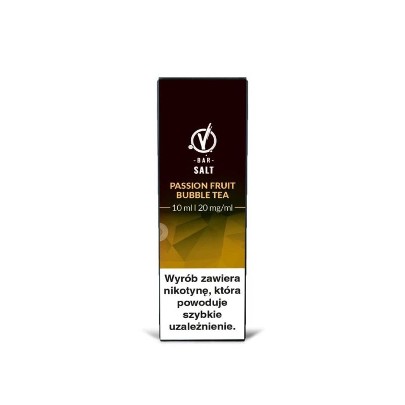 Liquid VBar Salt 10ml Passion Fruit Bubble Tea Liquid VBar Salt 10ml Passion Fruit Bubble Tea