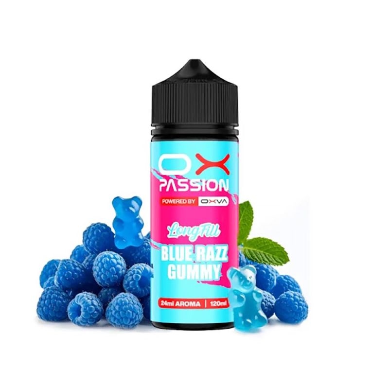 OXVA OX Passion Longfill 24/120ml - Blue Razz Gummy | BigVape