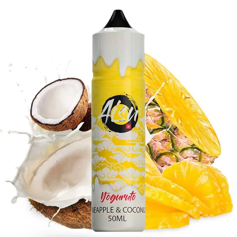 Premix Aisu Yoguruto - Ananas & Noix de coco 50/60ml | BigVape