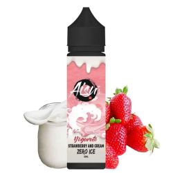 Premix Aisu Yoguruto - Strawberry & Cream Zero Ice 50/60ml