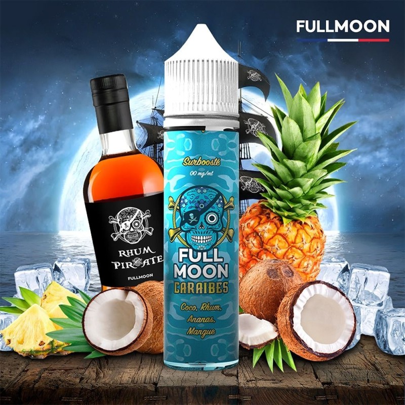 Premix Full Moon - Caraibes Pirates 50/60ml