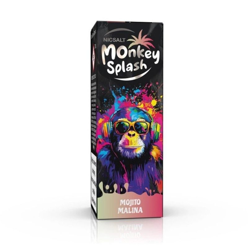 Liquid Monkey Splash Salt - Mojito Malina 20mg 10ml