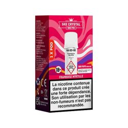 Wkład SKE Crystal Pro 1000 - Framboise Myrtille 20mg
