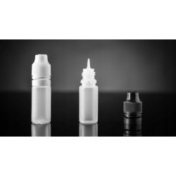 Komplet 10szt - Butelka 10ml z precyzyjnym zakraplaczem i nakrętką