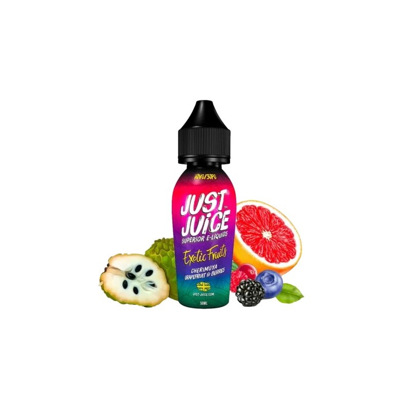 Premix Just Juice 50/60ml Cherimoya Grapefruit & Berries