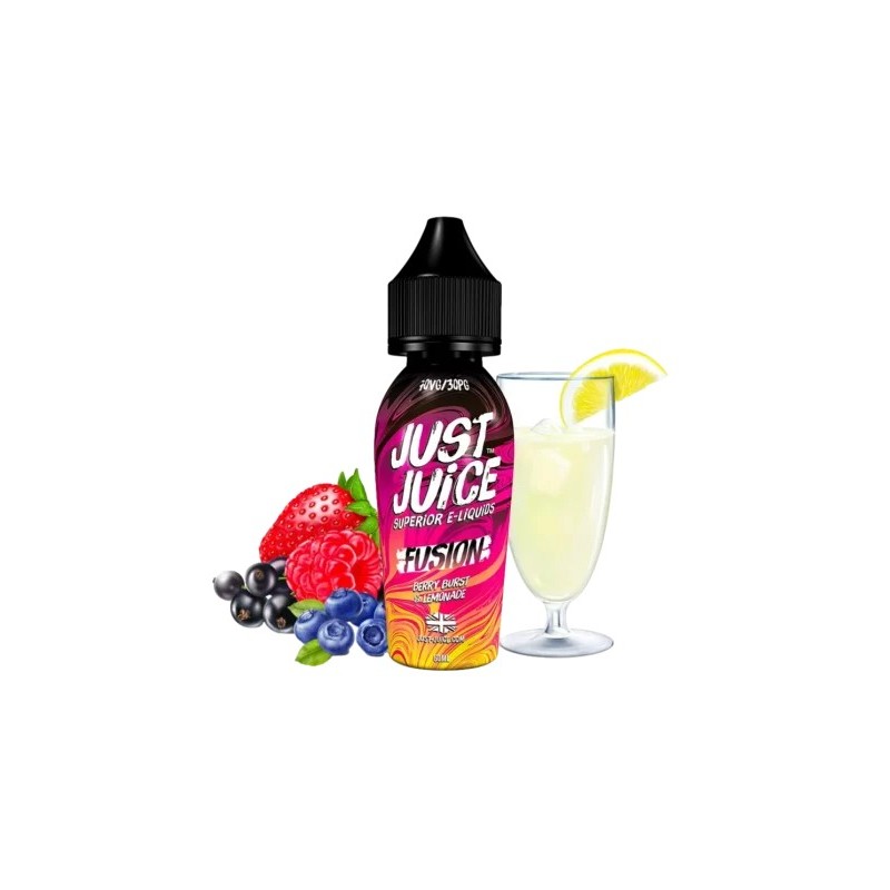 Premix Just Juice 50/60ml Fusion Berry Burst & Lemonade