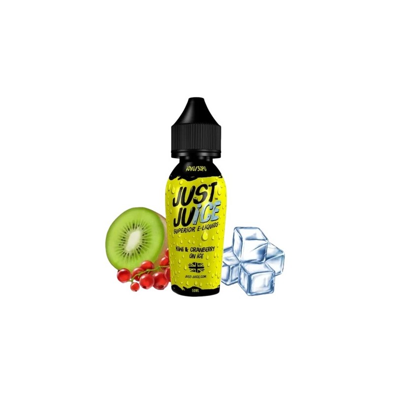 Premix Just Juice 50/60ml Kiwi & Cranberry On Ice