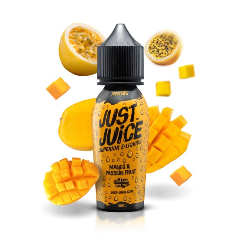 Premix Just Juice 50/60ml Mango & Passionfruit