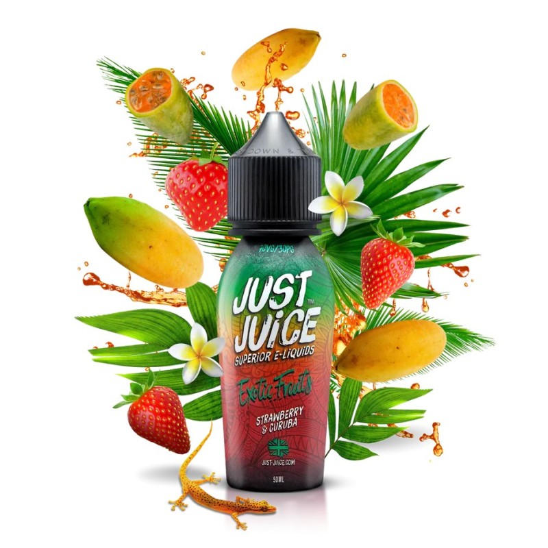 Premix Just Juice 50/60ml Strawberry & Curuba