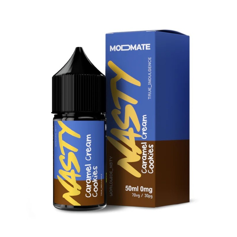 Premix Nasty Juice 50/60ml Caramel Cream Cookie