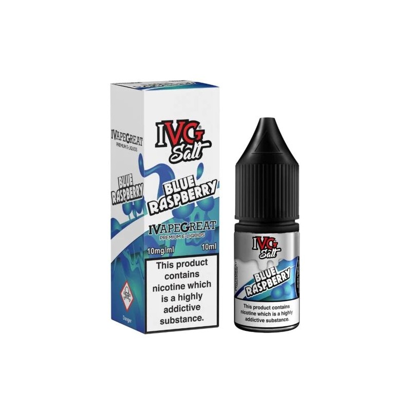 Liquid IVG Salt 20mg 10ml - Blue Raspberry