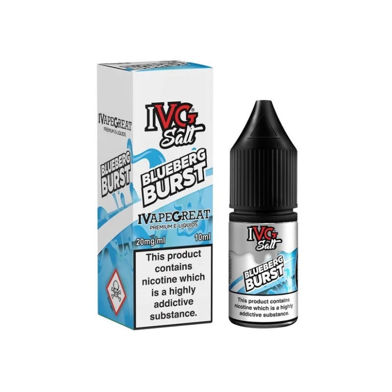 Liquid IVG Salt 20mg 10ml - Blueberg Burst