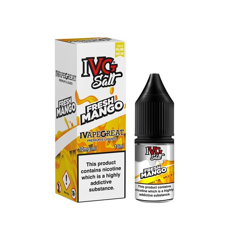 Liquid IVG Salt 20mg 10ml - Fresh Mango